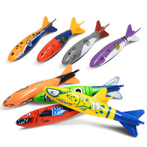 8 Pack Torpedo Bandits Diving Toy Rockets - Swimming Pool Underwater Game - £9.48 GBP