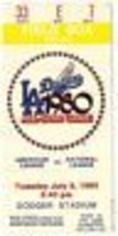 1980 MLB all Star game Ticket STub Dodgers LA - $121.29