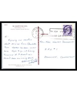 1960s CANADA Postcard - Charlottetown PEI to Brooklyn, CT USA H13 - £2.32 GBP