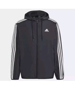 adidas men Essentials Woven 3-Stripes Windbreaker XXL - $51.41