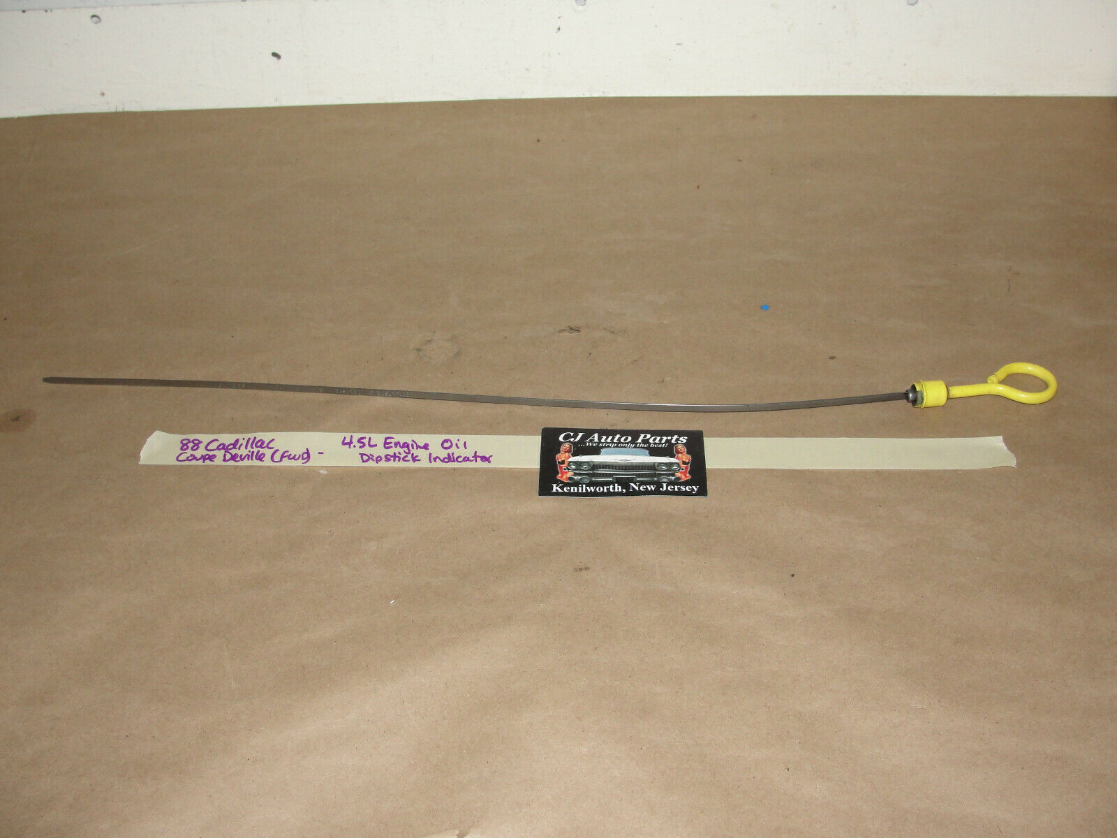 OEM 88 Cadillac Coupe Deville FWD 4.5L Engine OIL DIPSTICK FLUID LEVEL I... - $29.69