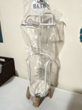Bathroom Toilet roll holder and storage Stand in distressed metal image 2