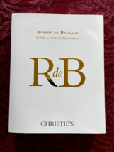 Christie&#39;s Robert de Balkany Rome &amp; The Cote D&#39;Azur RdeB - £126.99 GBP