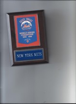 New York Mets World Series Plaque Baseball Champions Champs Mlb Ny - £3.94 GBP