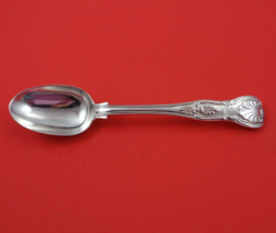 Kings by George Adams English Sterling Silver Dessert Spoon w/Crest Crow... - $107.91