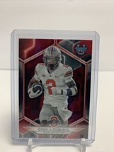 2023 Bowman University Best - Red Refractor #44 Emeka Egbuka 6/10 OSU - £61.78 GBP