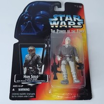 Star Wars Han Solo in Hoth Gear Power of the Force 3.75 Inch Red Carded Figure - £15.79 GBP