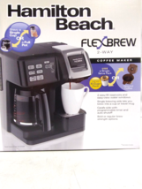 Hamilton Beach☆FlexBrew☆Dual Use☆12 Cups☆Trio Coffee Maker + K-Cup☆Keurig - £117.31 GBP