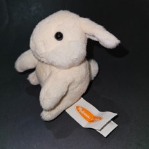 Melissa &amp; Doug Small 3.5&quot; White Rabbit Plush Baby Bunny Hops Stuffed Animal Toy - £7.08 GBP