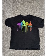 Disney Pride Promotional Shirt Gildan Tag Rainbow Castle Kids XL - $9.90