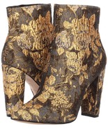 Women&#39;s Jessica Simpson Teddi Metallic Multi Floral Brocade Ankle Boot, ... - £79.04 GBP