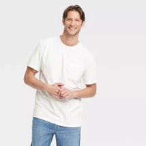Goodfellow &amp; Co Men&#39;s Heavyweight Short Sleeve T-Shirt - White Size XXL - $14.36