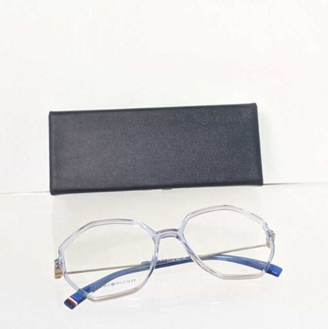 Brand New Authentic Tommy Hilfiger Eyeglasses 2060 MVU Blue 55mm - $69.29