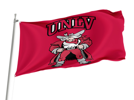 UNLV Rebels NCAAF Flag,Size -3x5Ft / 90x150cm, Garden flags - £23.68 GBP