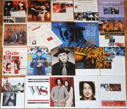 Jack White Clippings Magazine Articles Photos White Stripes Raconteurs Meg Music - £8.24 GBP