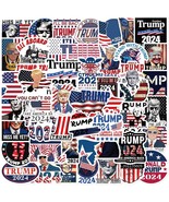 American Trump 2024 Stickers 50pcs Pack Funny USA Presidential Election ... - £10.32 GBP