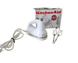 KitchenAid 3-Speed Classic 3 Hand Mixer - White Tested/Working 2 Beaters... - $17.10