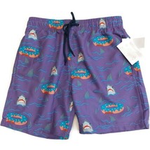 US Surf Club Hawaii Drawstring Lined Swim Board Shorts Mens Size S Shark... - $13.07