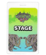ELECTRIC ZOO The 6th Boro 2017 EDM Rave Music Festival NYC Laminate STAG... - $646.35 MXN
