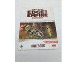 Star Wars Edge Of The Empire Beginner Guide Rulebook - $49.89