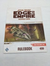Star Wars Edge Of The Empire Beginner Guide Rulebook - £39.02 GBP