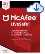 MCAFEE LIVESAFE 2023 - 5 Year Renewal  Product Key UNLIMITED  Email Deli... - £97.01 GBP