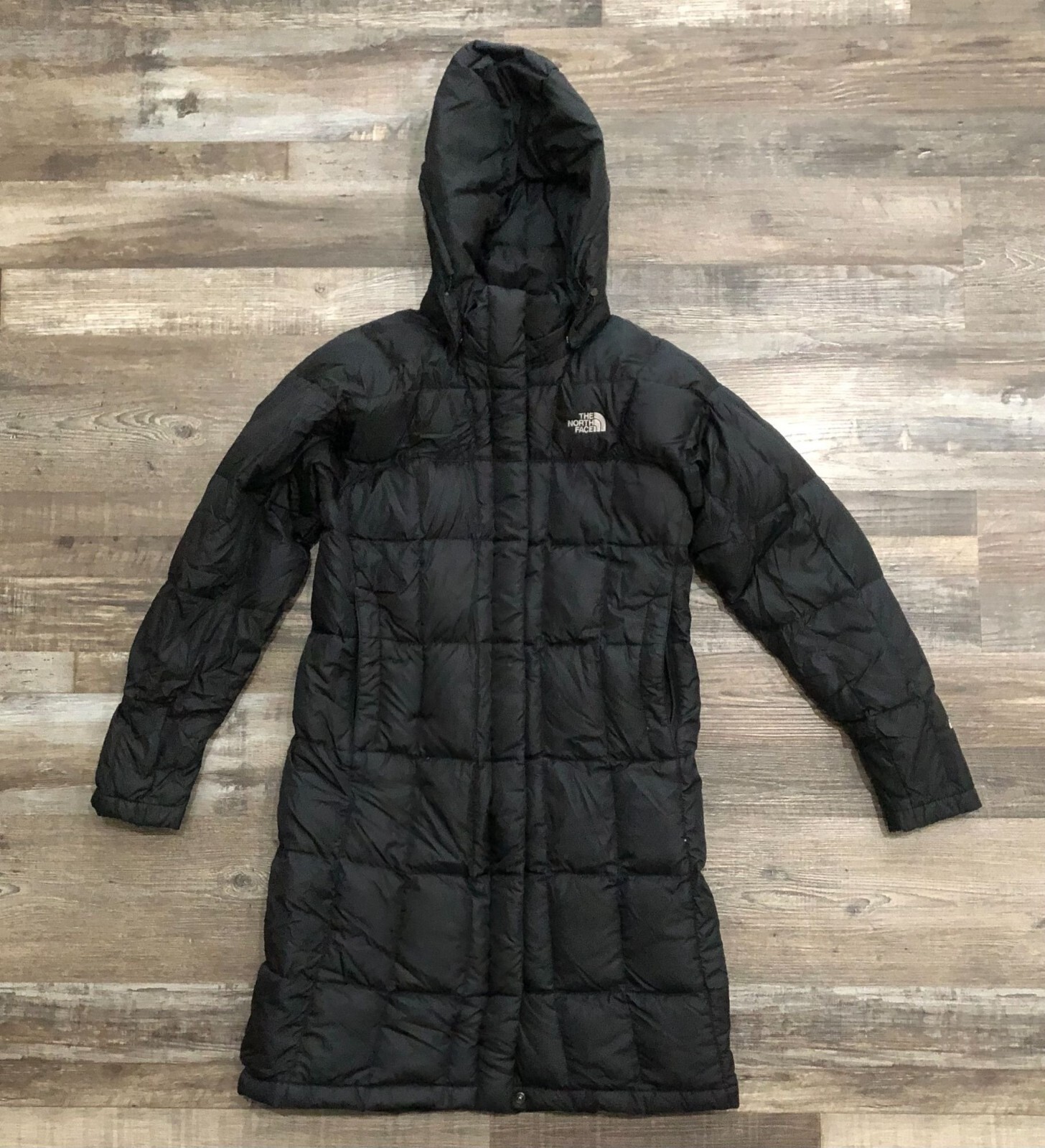 The North Face Womens Small Black 600 Down Metropolis Puffer Parka Jacke... - £59.77 GBP