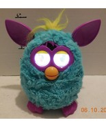 FURBY Interactive Teal Blue Plush Pet Toy Hasbro Electronic Digital Eyes - $69.00 CAD