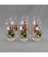 Holly Hobbie Coca-Cola Christmas Collectors Glasses Set of 6 Vintage - €17,03 EUR