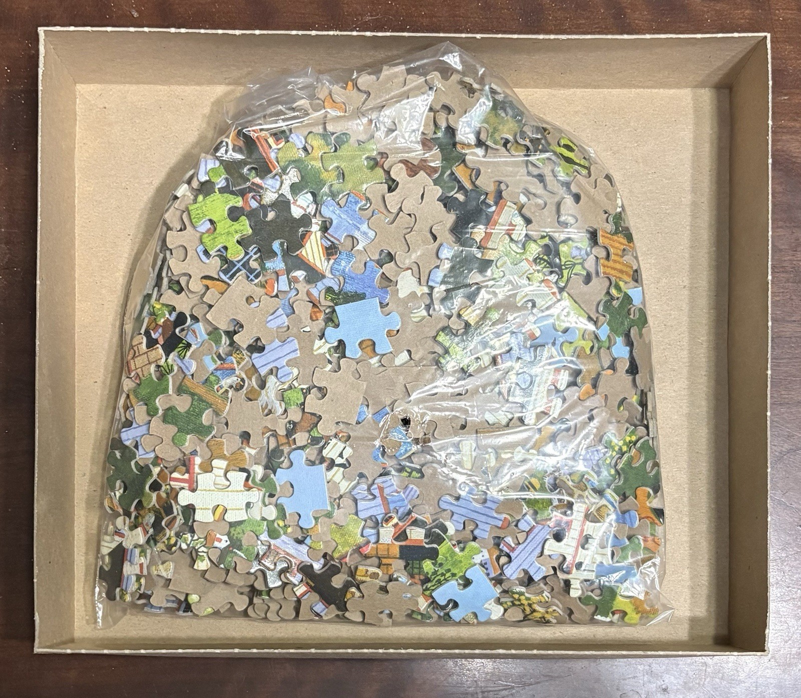 VTG 1988 Milton Bradley Charles Wysocki VIRGINIA'S NEST 1000 pcs Puzzle COMPLETE Item image 2