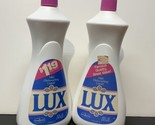 Lever LUX Dishwashing Liquid Dish Detergent Soap 2- 22 Oz bottles Vtg  1... - £46.60 GBP