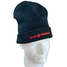 Mens Big O Tires Black Knitt  Winter Hat Toque Beanie Cap - £19.46 GBP