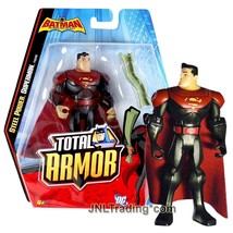Year 2010 Batman The Brave &amp; The Bold Total Armor 5&quot; Figure Steel Power Superman - £31.45 GBP