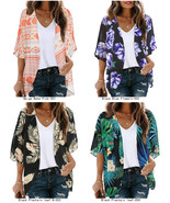 Nicole Women’s Kimono Cardigans Summer Puff Sleeve Cover Up Casual Tops - €16,57 EUR