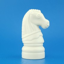 No Stress Chess White Knight Staunton Replacement Game Piece 2010 Hollow Plastic - $2.51