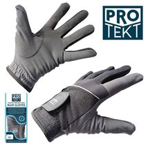 A Pair of Pro Tekt Premium Rain Golf Gloves - Black. All Sizes Small to XL. - $19.77