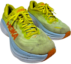 Hoka men&#39;s Bondi 8 Butterfly Yellow/Blue Max Cushioned Running Snoes siz... - $815.99 MXN