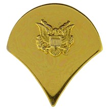 U.S. Army E4 Specialist Pin Gold Plated 1&quot; - Pack of 2 - £11.78 GBP