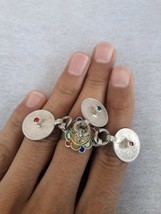 Beautiful Handmade Berber Ring, Vintage Tuareg Ring, Tribal Ring, Moroccan Silve - $120.00