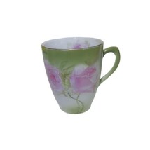 Vintage Bavaria Z. S. &amp; Co. Handpainted Floral Mini Coffee Tea Cup 3” x ... - $17.66