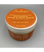 Shea Moisture Softening Hand &amp; Body Scrub Argan Oil 12 oz Tub - $637.23 MXN