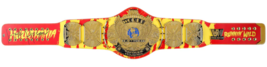 Hulk Hogan Autographed Replica WWE Signature Series Championship Belt Fa... - £742.92 GBP