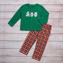 NEW Boutique Boys Christmas Gingerbread Long Sleeve Outfit Set - £10.68 GBP