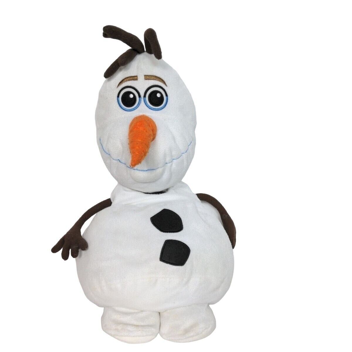 Disney Frozen Olaf Snowman Large Plush Stuffed Animal 2014 25" - $49.50