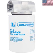 Replaceable 1&quot; NPT Canister Fuel Filter - Removes Water &amp; Particles Effi... - $55.50
