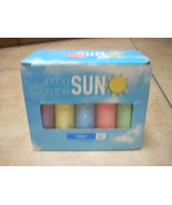 sidewalk chalk multi color 15 pieces new sealed - $3.00