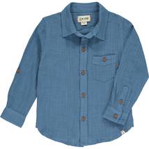 Boy&#39;s Merchant Button Down Shirt - £21.92 GBP