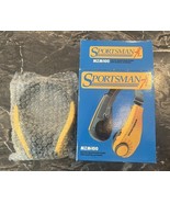 Vintage SPORTSMAN AM/FM Stereo HEADPHONES Radio MZM-100 Yellow NEW! - $17.29
