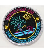 Vtg Silver 1993 Winter Camp Sam Houston Council Boy Scouts of America BS... - $173.02 MXN