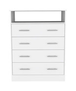 Four Drawer Dresser Wuju, Bedroom, White - $682.47 CAD